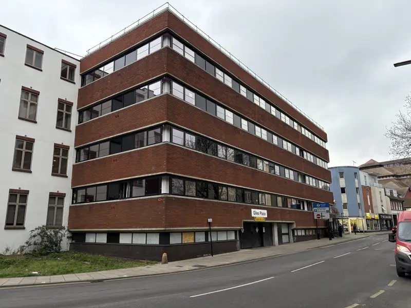 Giles Place, Ipswich: during installation, photo 1 of 8