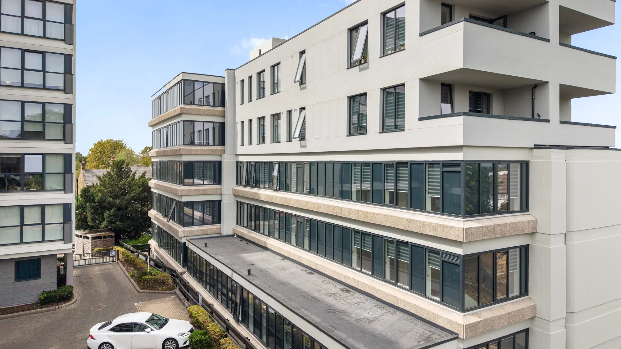 Roxby House, Sidcup: the finished building