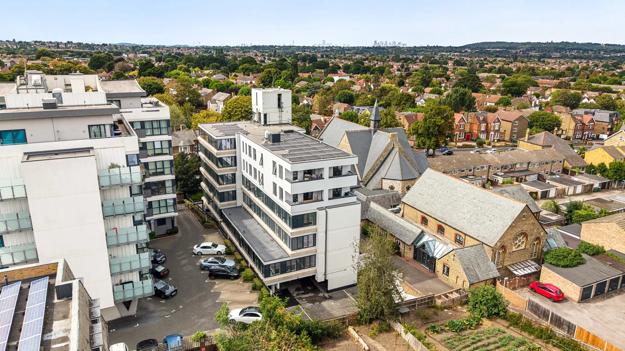 Roxby House, Sidcup: the finished building
