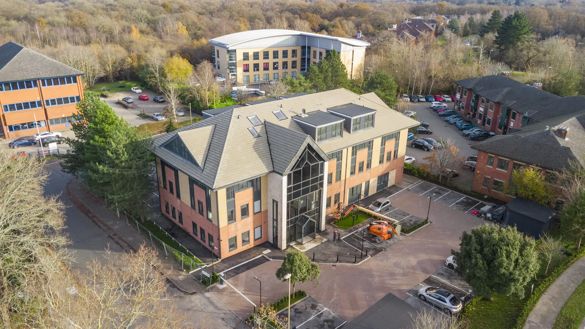 Zenith House, Fleet: the finished building